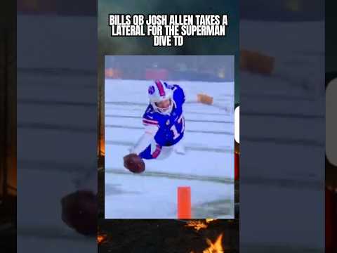 🦸‍♂️Josh Allen SUPERMAN Touchdown! #buffalobills #bills #joshallen #nfl #reels #short #shorts