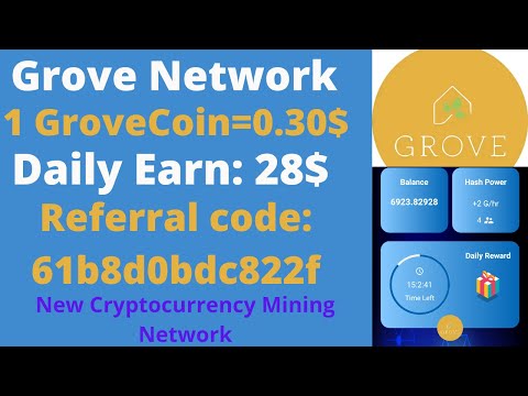 Grove Network || Grove Coin || Grove Coin Network | #grovenetwork #grovecoin #cryptocurrency #crypto