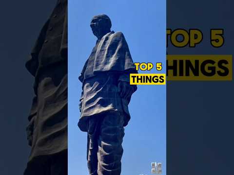 Top 5 things to know about statue of unity...#shorts #youtubeshorts #shortvideo #viral