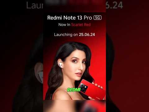 Exploring the ImpressiveFeatures of RedmiNote13 Pro 5G Scarlet Red!#shorts #trending #redminote13pro