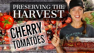 Roasted Cherry Tomatoes with Herbs: Preserving the Harvest 🍅