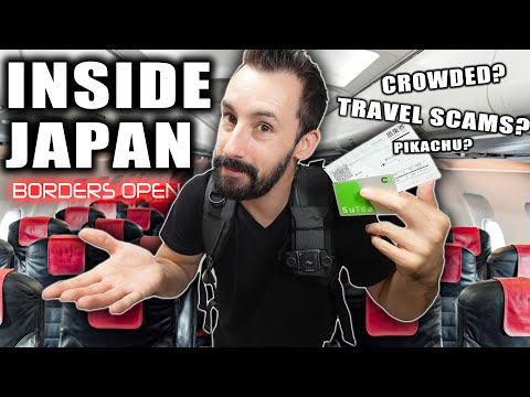 What is Traveling INSIDE Japan Like Now? [BORDERS OPEN!]