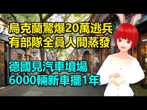 烏克蘭驚爆20萬逃兵！有部隊全員人間蒸發｜德國見汽車墳場！6000輛新車擺1年🍓20241201 #高雄林小姐 #Vtuber​​​​ #台灣Vtuber​​​ #台V