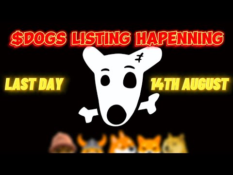 DOGS Listing Happening : Last Day is 14th July