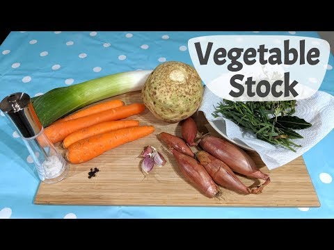 How to Make Homemade Vegetable Stock