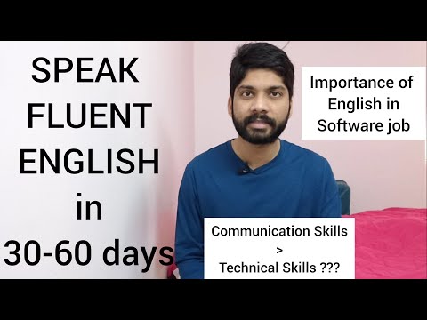 Speak Fluent English in 30-60 days | Communication Skills | Importance of English Speaking skills