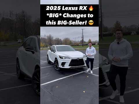 What's NEW for the 2025 Lexus RX?? The Legend Gets Better this Year!