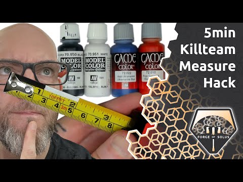 5 min Killteam tape measure hack | Warhammer Miniature Painting Wargaming