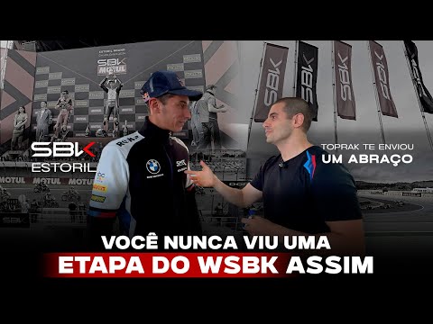 VOCÊ NUNCA VIU UMA ETAPA DO WSBK ASSIM | DENTRO DO BOX DA BMW | TOPRAK TE MANDOU UM ABRAÇO