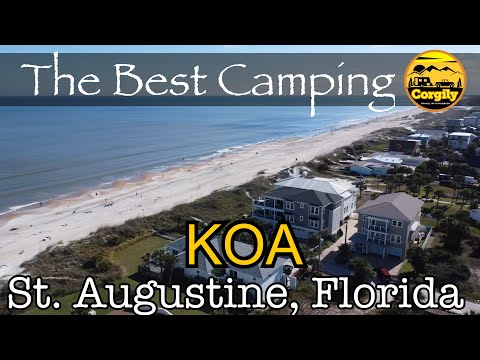 St. Augustine KOA Holiday & St. Augustine Public Beach