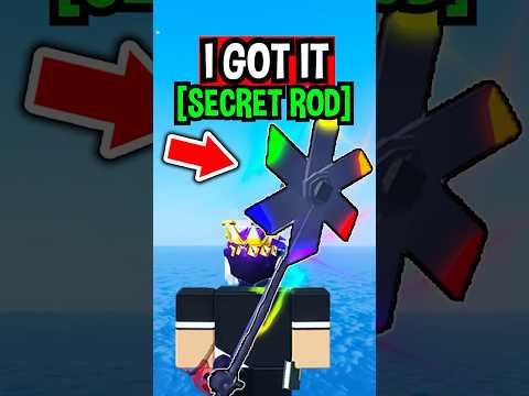 I Got SECRET ROD in Roblox Fisch..