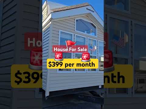 FOR SALE - Tiny House $399 Per Month #tinyhouse #tinyhome #affordable