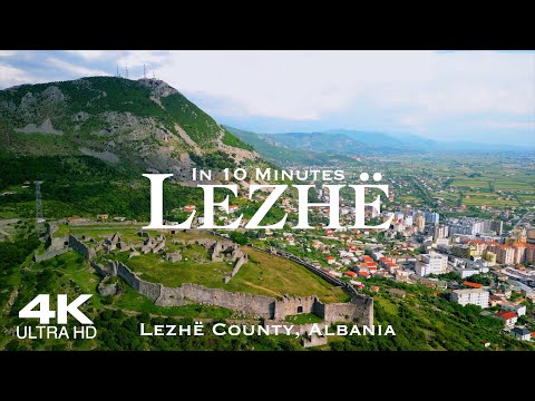 Lezhë 🇦🇱 Lezhe Drone Aerial 4K | Albania Shqipëria #lezhë #lezhe