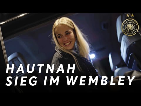 Hautnah Dabei! • Die DFB-Frauen beim Auswärtssieg im Wembley!  🏴󠁧󠁢󠁥󠁮󠁧󠁿🇩🇪🎬