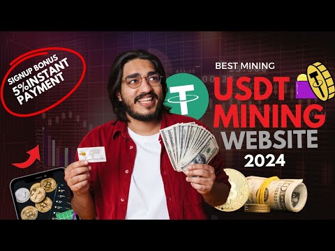 Best  USDT Mining Website 2024 | New USDT Earning App | New USDT Mining Site | USDT Investment Site