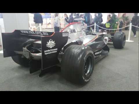 2005 McLaren MP4/20 F1 show car display