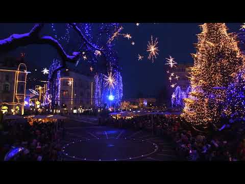 Ljubljana Christmas lights