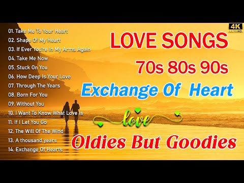 Best Romantic Love Songs About Falling In Love 80's 90's - Top 100 Memories Old Love Songs All Time