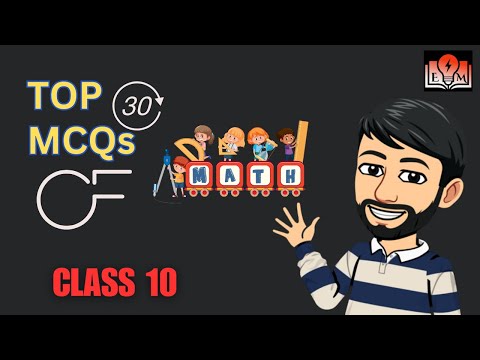 MCQ Maths Class 10 2024 | Important MCQ Maths Class 10 | CBSE Class 10 | 2024