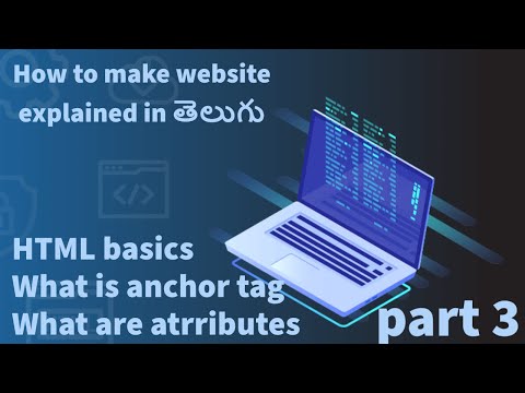 How to develop webpage || how to develop webpage || what is anchor tag || what are attributes