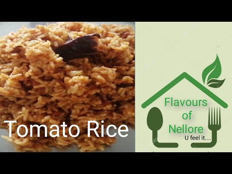 టొమాటో రైస్ 🍅 | Tomato Rice