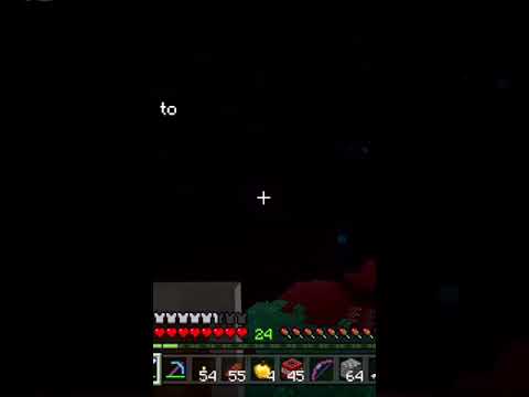 Making a Netherite pickaxe in Minecraft (montage)