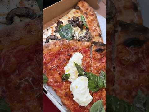 Is This Really The Best Pizza In NYC?!?! #foodie #mukbang #eating