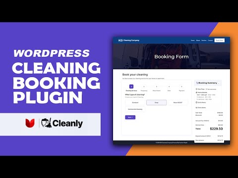 How to Add a Cleaning Booking Plugin to your cleaning website