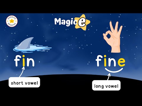 The Magic 'e' | Split Digraphs | Hop Over 'e' | Short and  Long Vowel Sounds