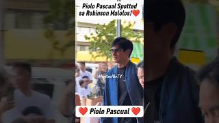 OMG! PIOLO PASCUAL SPOTTED SA ROBINSON MALOLOS, BULACAN!❤️ #piolopascual #shorts @MaritesAkoTV