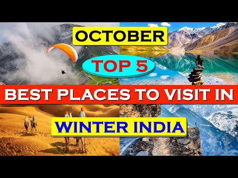 Best Places To Visit In OCTOBER In India | Best Winter Destinations | Top 5 #winter