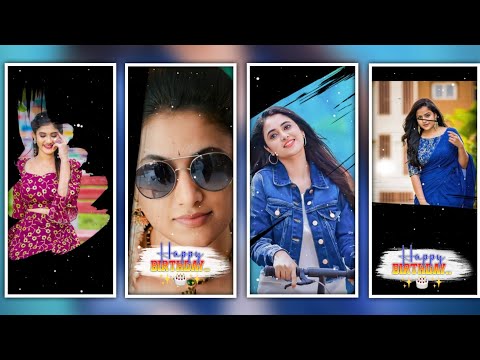 Alight motion birthday status video editing kannada | trending happy birthday whatsapp status