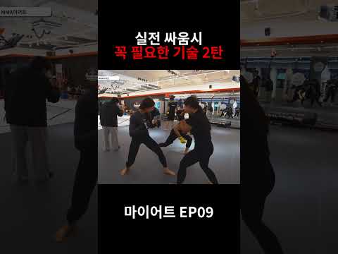 실전 싸움 시 꼭 필요한 기술 2탄 #shorts #mma