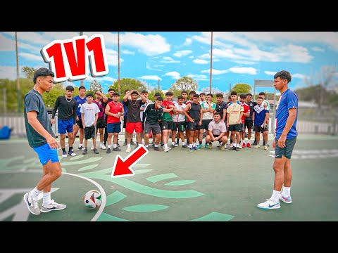 Did We FIND the NEW Mbappe?? Crazy Baller GOES OFF 1v1s For $1,000