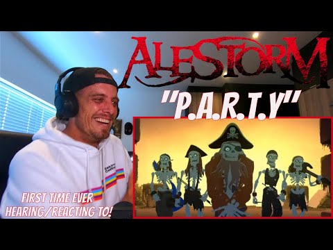 Alestorm REACTION - P.A.R.T.Y *FIRST TIME HEARING* | MarbenTheSaffa Reacts