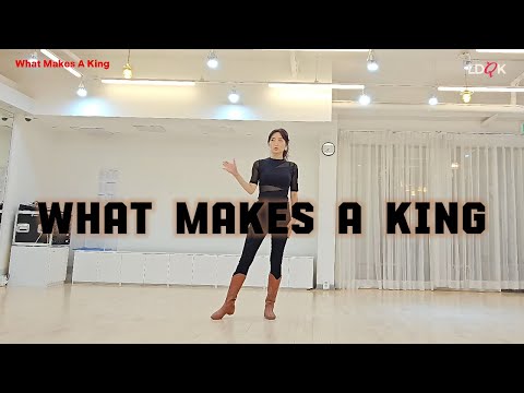 What Makes A King Line Dance l Advanced l 왓 메잌스 어 킹 라인댄스 l Linedancequeen l Junghye Yoon I Tutorial