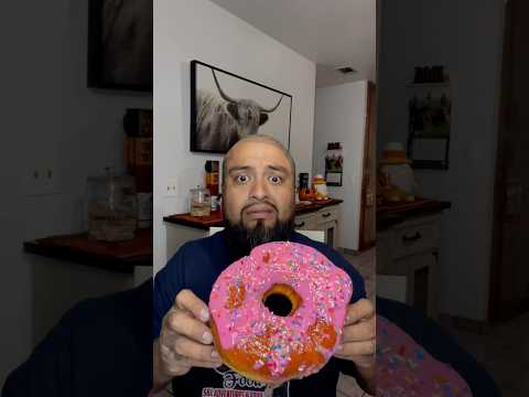 Big Pink Donut Review  #new #shorts #simpsons #thesimpsons #donut #funny