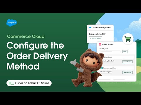 Configure the Order Delivery Method | OOBO Series