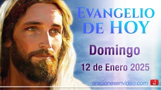 Evangelio de HOY. Domingo 12 de enero 2025 Lc 3, 15-16. 21-22 Jesús es bautizado.