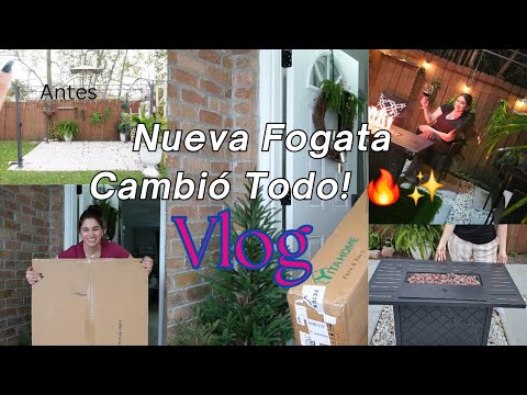 Vlog#1/ Armando mi Nueva Fogata YITAHOME para el Patio 🔥 | #navidad2024