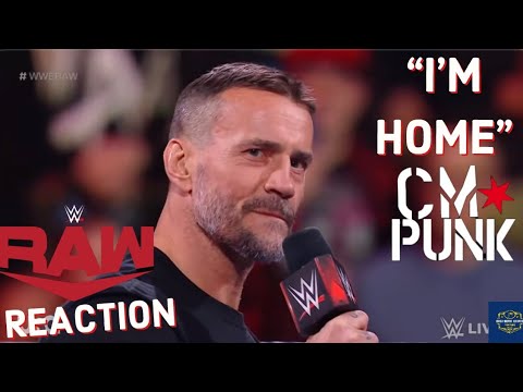 CM Punk Returns To WWE Monday Night Raw (Reaction) | WWE Raw 11/27/2023