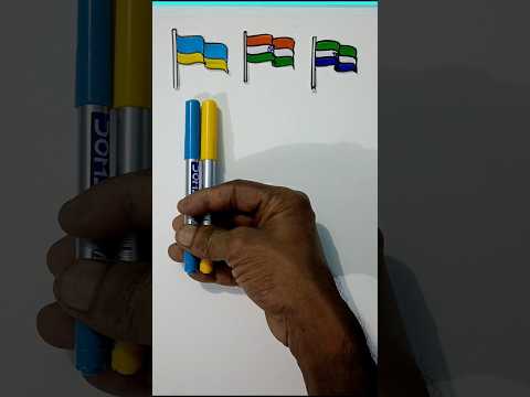 Ukraine 🇺🇦 India 🇮🇳 And Sierra Leone 🇸🇱 Flag Warp Scanning | #shorts #shortfeed