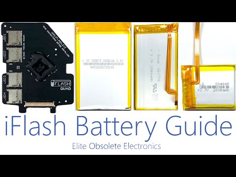 Complete Extended Capacity Battery & iFlash Guide (Solo Dual Quad) for #Apple #iPod Classic