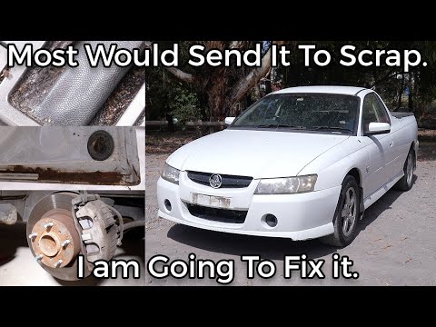 Restoring & Saving An Aussie Icon From the Junk Yard - Holden VZ Commodore Ute