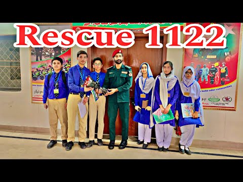 How Rescue 1122 Helps in Emergencies: A Guide for School Children" #helpline #rescue1122