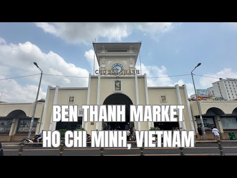 Walking Tour: Ben Thanh Market, Ho Chi Minh (Saigon) || by: Stanlig Films