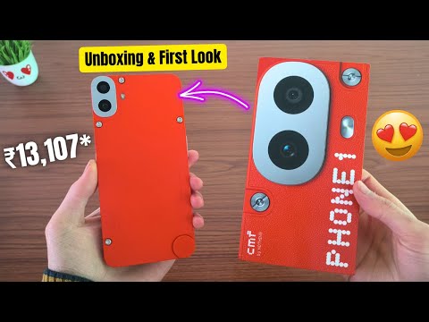 CMF Phone 1 Flipkart Unit Unboxing & First Look @₹13,107* 🔥