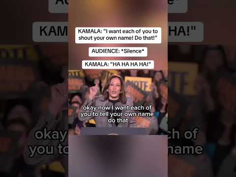 Kamala Harris Gets Humiliated At Her Own Rally With Utter Silence