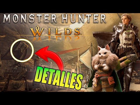 Detalles y curiosidades que no viste en el nuevo trailer de MH Wilds