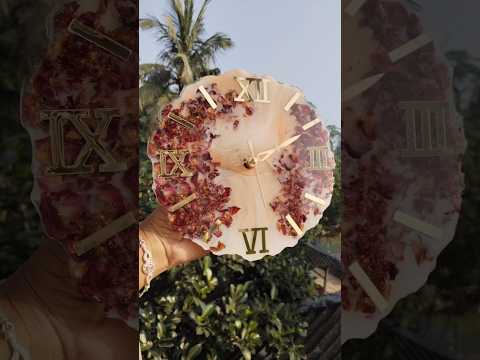 Resin Clock ✨ part-2✨ #yoursuchana #resinclock #resinartwork #shortvideo #viralshorts #homedecor